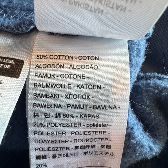 Levi's mens' graphic relaxed sweatshirt in sunset blue size medium - Picture 10 of 11